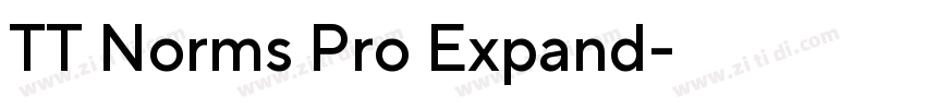 TT Norms Pro Expand字体转换 TT Norms Pro Expand字体转换